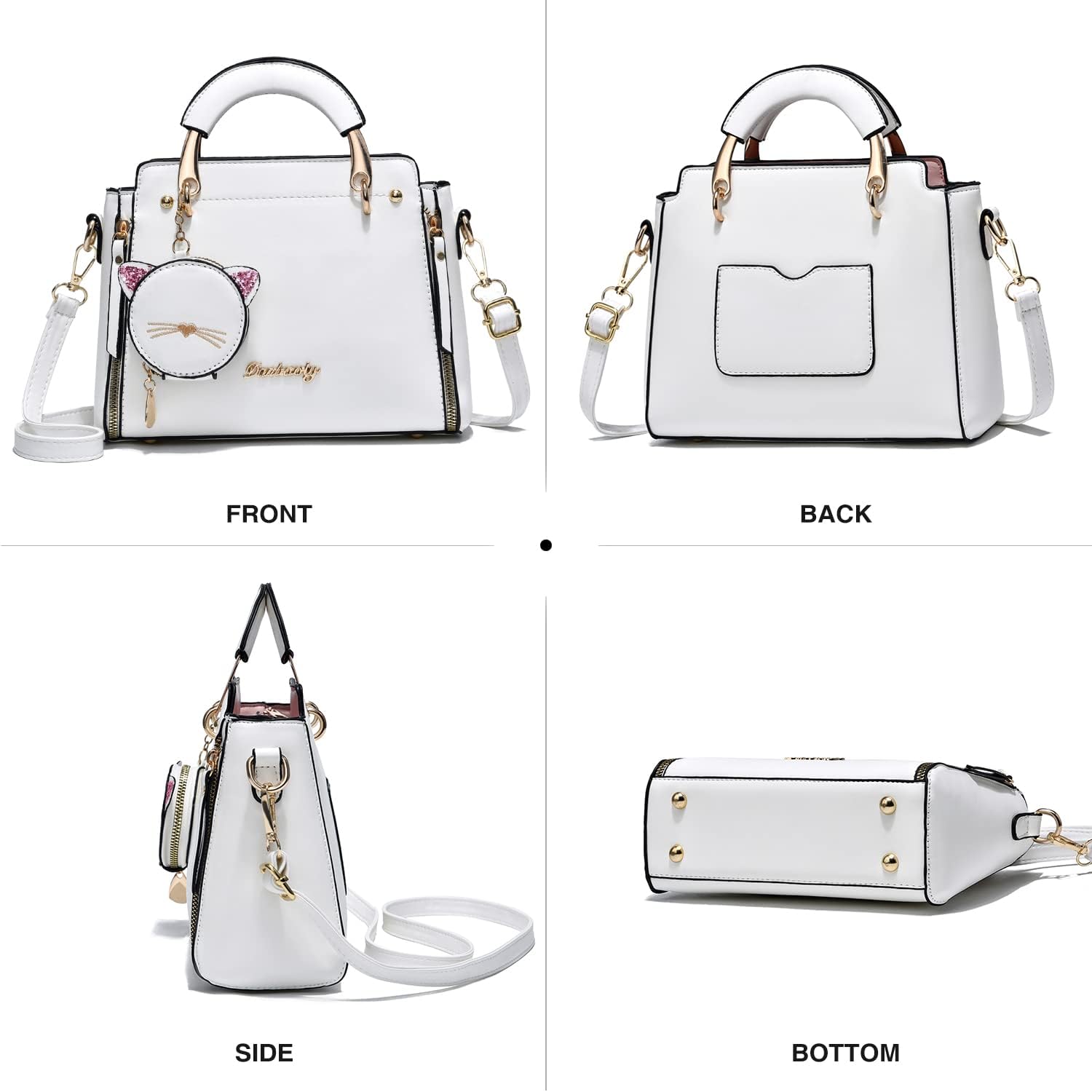Xiaoyu Fashion Purses and Handbags for Women Ladies Crossbody Bags Top Handle Satchel Shoulder Bags Small Totes