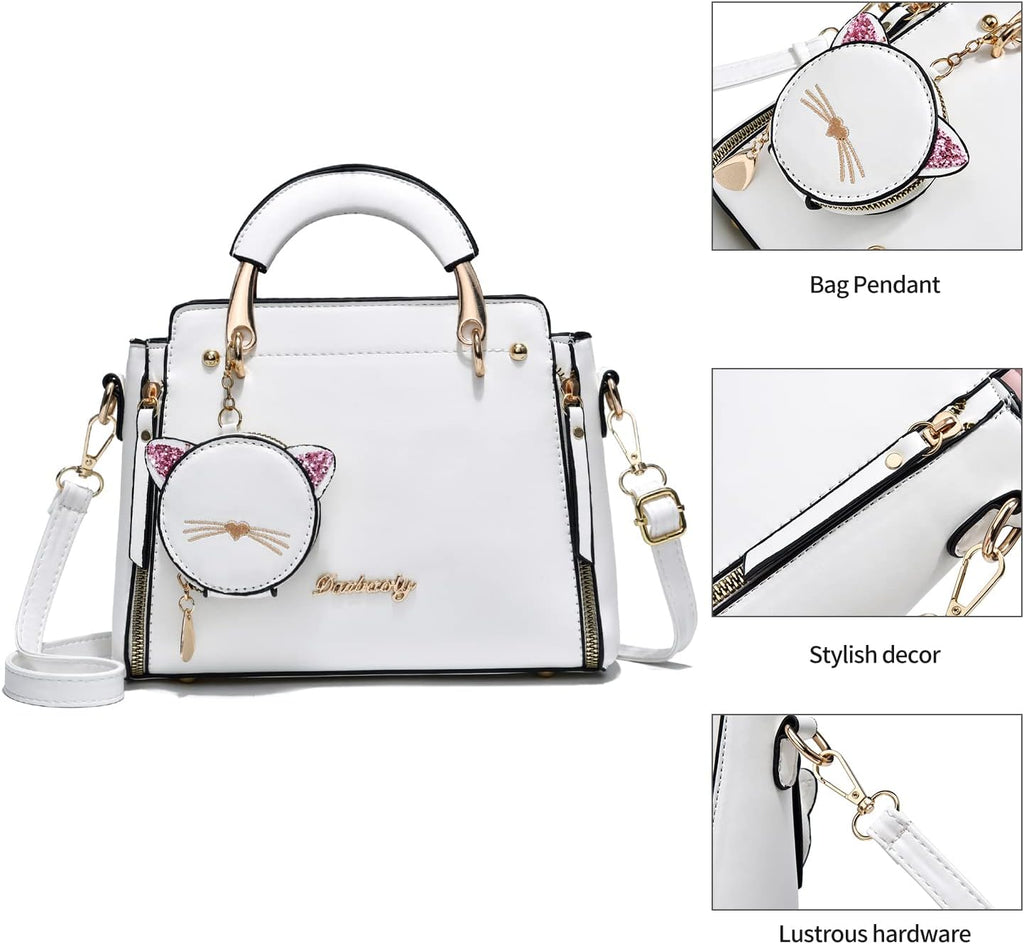 Xiaoyu Fashion Purses and Handbags for Women Ladies Crossbody Bags Top Handle Satchel Shoulder Bags Small Totes