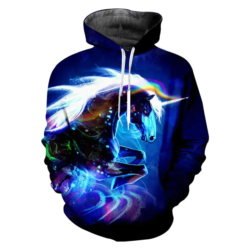 3D Printed Long-Sleeved Sports Sweatshirt