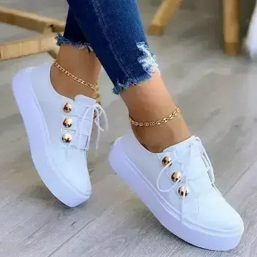Breathable Vulcanized Running Shoes - Women's Casual | Femstylo