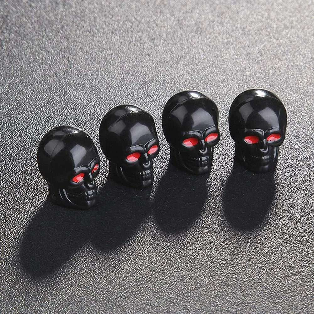 ABS Skull Valve Stem Caps