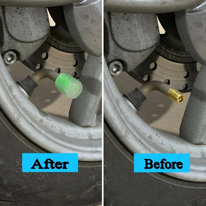 Luminous Valve Stem Caps Dustproof