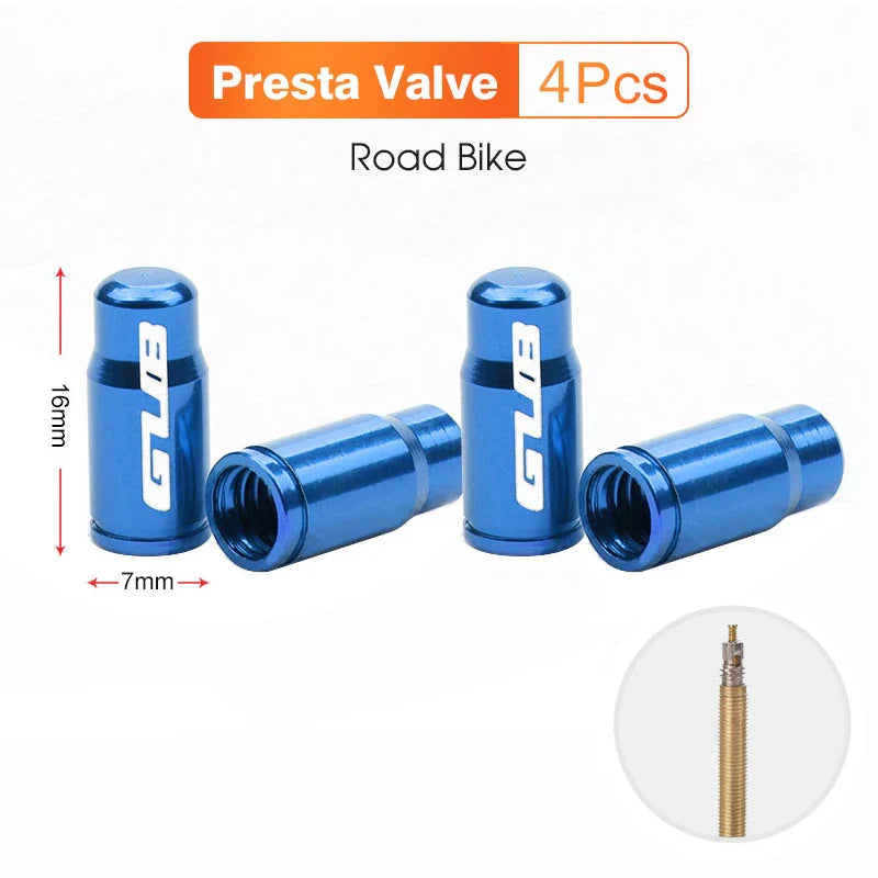 Aluminum Valve Stem Caps (Bike/Motorcycle/Car)