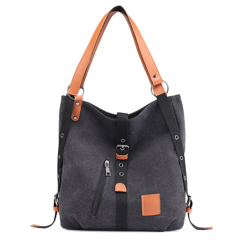 Canvas Women's Bag, Shoulder Tote, Casual Handbag
