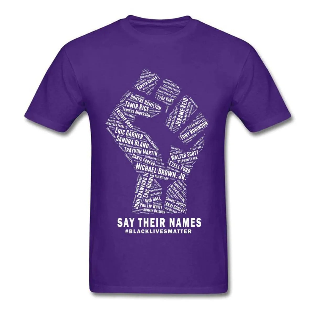 Black Lives Matter Say Their Names Shirt