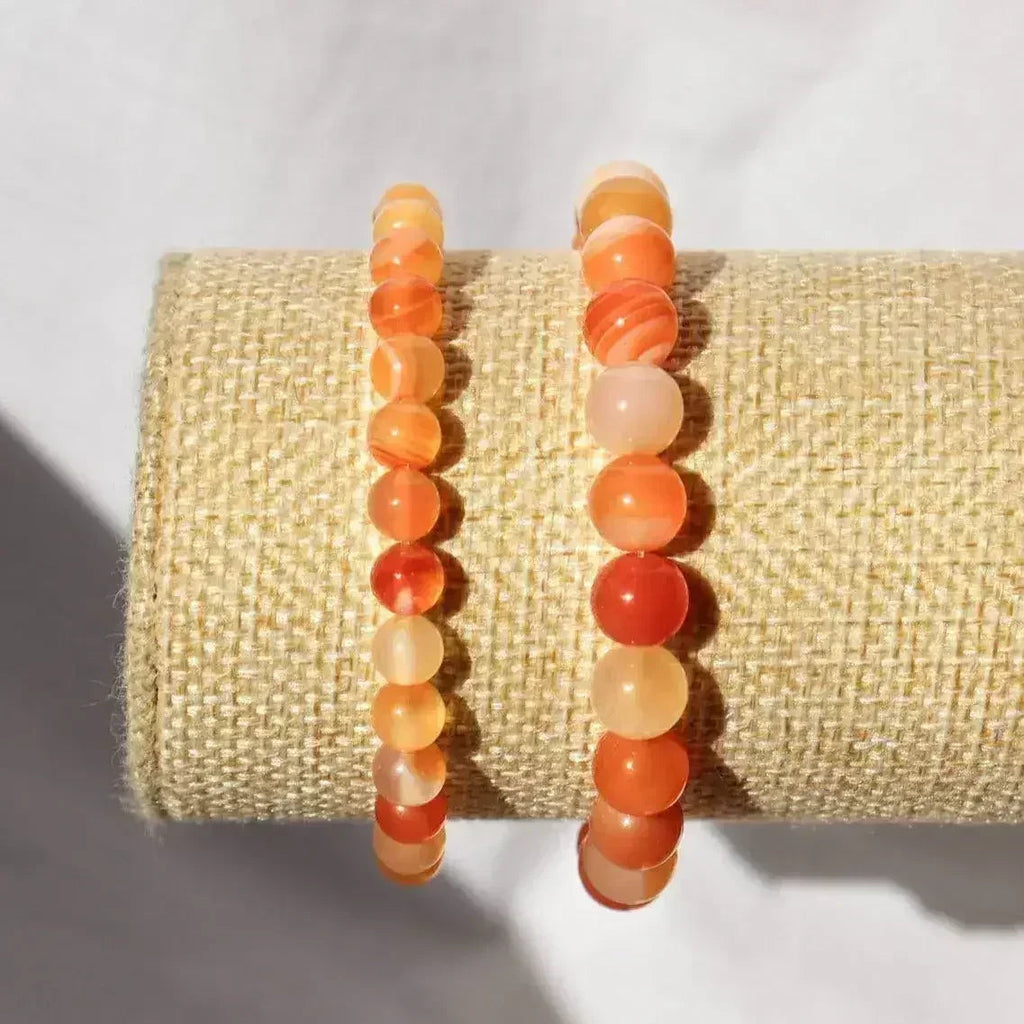 Bracelet en Cornaline
