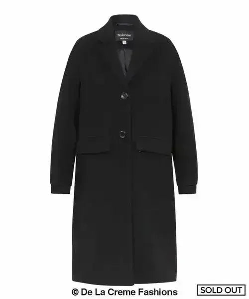 (PRE-ORDER) Womens Wool Blend Winter Warm Knee Length Coat