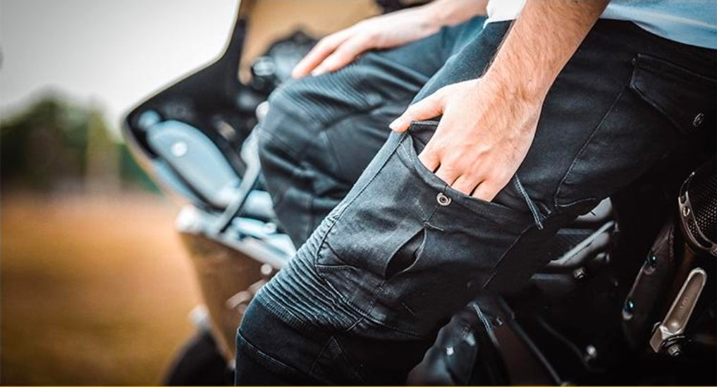 Camouflage Jeans with Racing Belt Protector